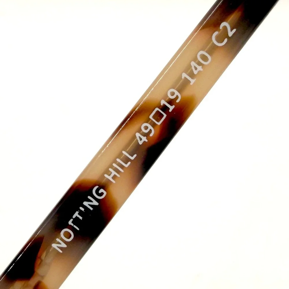 Notting Hill Eyeglasses Women 49-19-140 Tortoise Round Cat Eye Office Smart